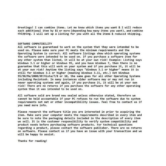 200 MISC CD-ROM LOT1-4 - PC Software Lot CLEARANCE -NEW or LIKE NEW in Sleeve - Picture 14 of 14